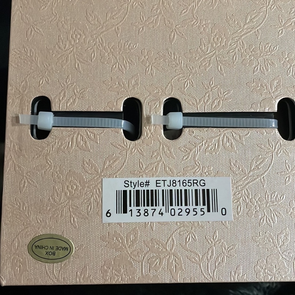 Rose Gold Stainless Steel Jewelry Set  by Ellen Tracy - Picture 5 of 7